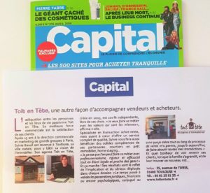 Toit en Tête Capital Avril 2018