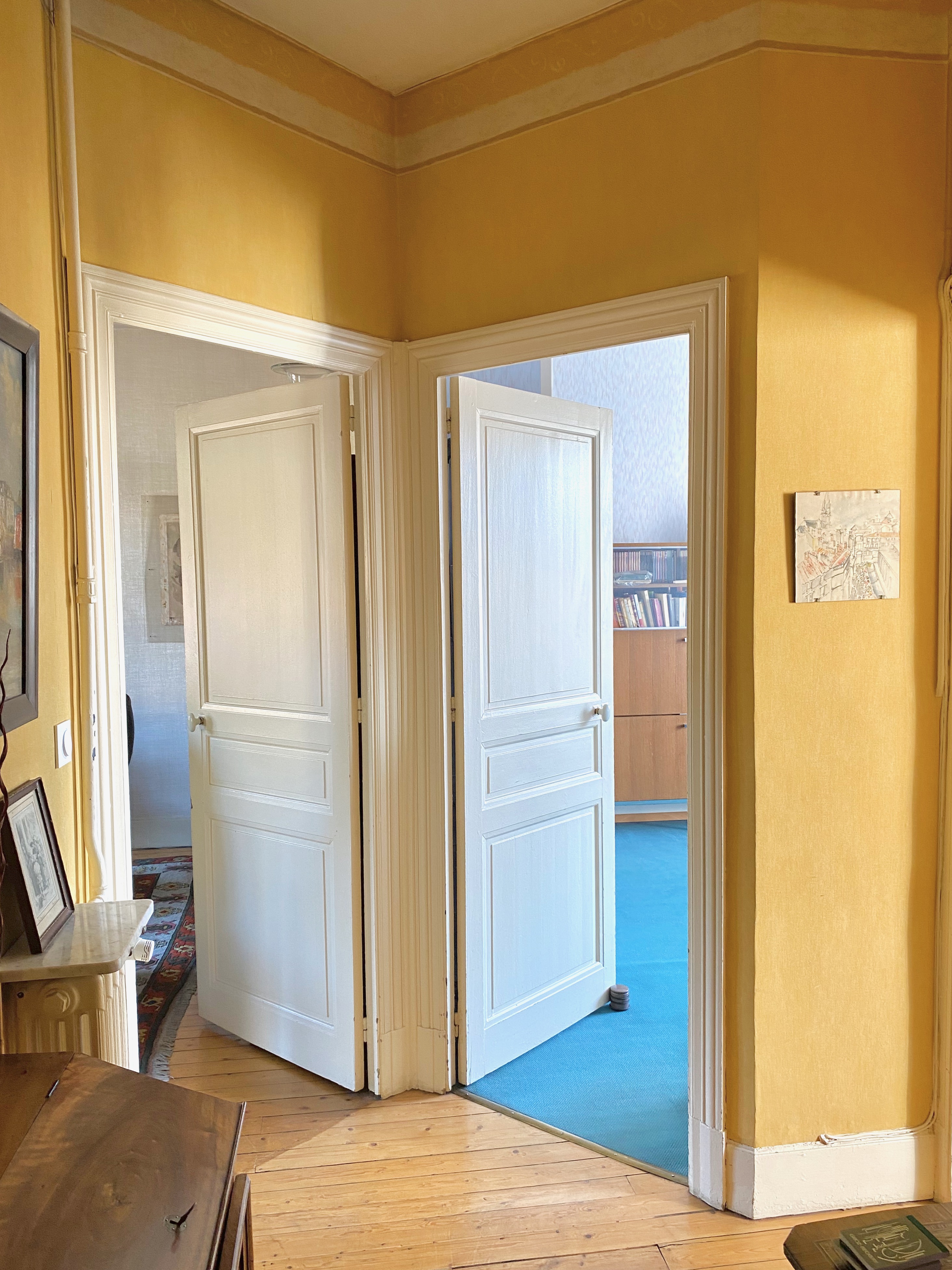 Busca/Pont des demoiselles T3/4 traversant 106 m2, chambre de bonne, garage, cave